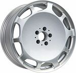 Inch ULF-R03P 8x18 5x112 ET 38 Dia 66.56 Glossy Silver
