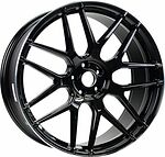 Inch ULF-R07 9.5x19 5x112 ET 43 Dia 66.56 Black Machine Lip Inch ULF-R07 9.5x19 5x112 ET 43 Dia 66.56 Black Machine Lip