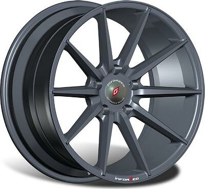 Inforged IFG21 8x18 5x112 ET 30 Dia 66.6 Black Machined