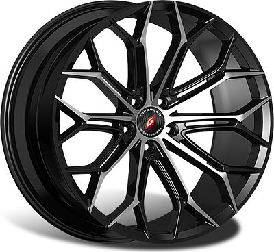 Inforged IFG41 8x18 5x114.3 ET 45 Dia 67.1 Black Machined
