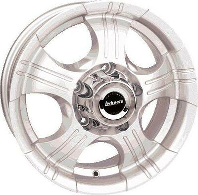 Iwheelz Arm 6.5x16 5x139.7 ET 40 Dia 98.5 silver