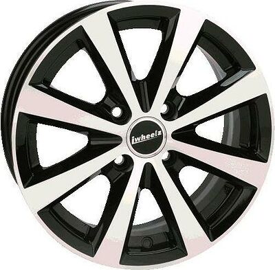 Iwheelz Flash 5.5x14 4x100 ET 43 Dia 60.1 BMF
