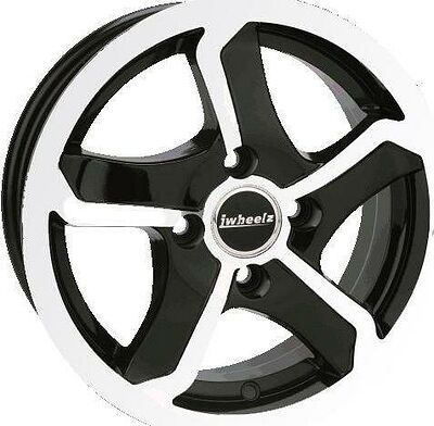 Iwheelz Shark 5.5x14 4x100 ET 43 Dia 60.1 BMF