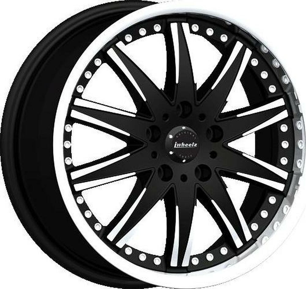 Iwheelz Vendetta 7.5x17 5x108 ET 55 Dia 63.4 MLBMF