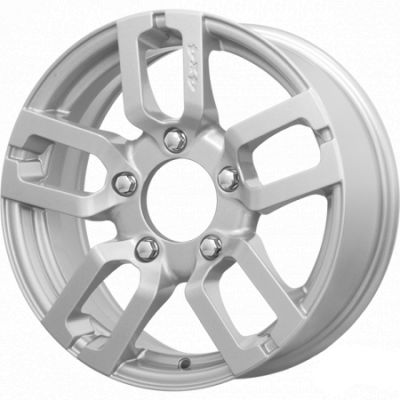 K7 K-100 6.5x16 5x139.7 ET 40 Dia 98 серебро