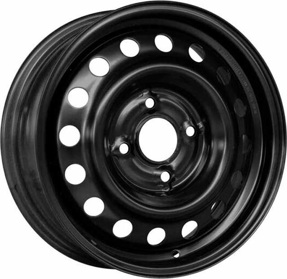 KFZ 7130 6x16 4x100 ET 50 Dia 60.1 Black