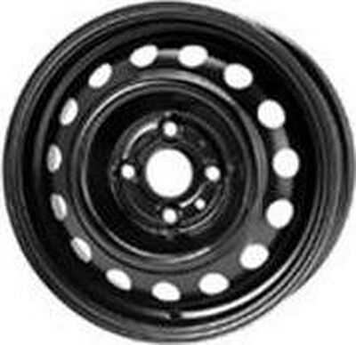 KFZ 7760 6x15 5x100 ET 38 Dia 57 black