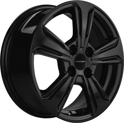 Khomen Wheels KHW1502 (Nexia) 6x15 4x100 ET 45 Dia 56.6 Black