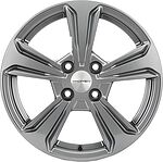 Khomen Wheels KHW1502 (Solano) 6x15 4x100 ET 45 Dia 54.1 Gray Khomen Wheels KHW1502 (Solano) 6x15 4x100 ET 45 Dia 54.1 Gray