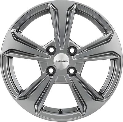 Khomen Wheels KHW1502 (Solaris II) 6x15 4x100 ET 46 Dia 54.1 Gray