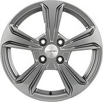 Khomen Wheels KHW1502 Vesta 6x15 4x100 ET 50 Dia 60.1 Gray Khomen Wheels KHW1502 Vesta 6x15 4x100 ET 50 Dia 60.1 Gray
