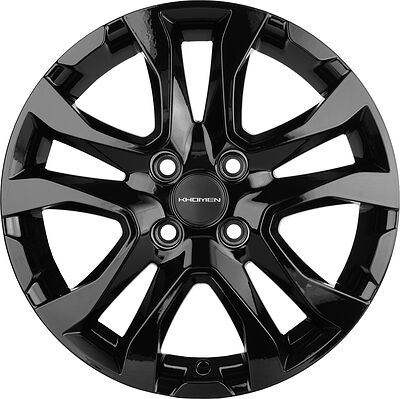 Khomen Wheels KHW1503 6x15 4x100 ET 50 Dia 60.1 BLACK