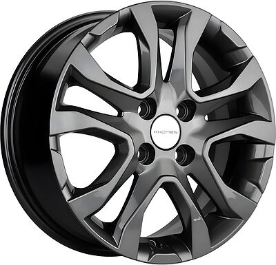 Khomen Wheels KHW1503 (X-Ray) 6x15 4x100 ET 40 Dia 60.1 Gray
