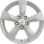 Khomen Wheels KHW1504 (Fabia) 6x15 5x100 ET 43 Dia 57.1 F-Silver Khomen Wheels KHW1504 (Fabia) 6x15 5x100 ET 43 Dia 57.1 F-Silver