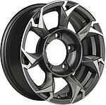 Khomen Wheels KHW1505 (Lada NIVA 4x4) 5.5x15 5x139.7 ET 5 Dia 98.5 Gray-FP