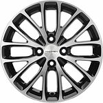 Khomen Wheels KHW1506 (Vesta) 6x15 4x100 ET 50 Dia 60.1 Black-FP