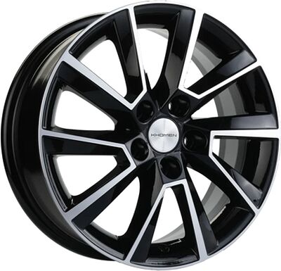 Khomen Wheels KHW1507 6x15 5x100 ET 38 Dia 57.1 GRAY