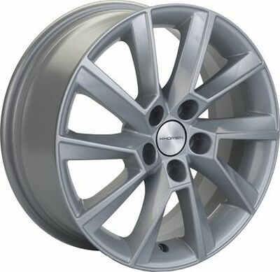 Khomen Wheels KHW1507 (Polo) 6x15 5x100 ET 40 Dia 57.1 Silver-FP