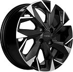 Khomen Wheels KHW1508 (Lada Granta) 6x15 4x98 ET 35 Dia 58.6 Black-FP