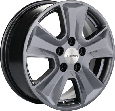 Khomen Wheels KHW1601 (ASX) 6.5x16 5x114.3 ET 46 Dia 67.1 Gray