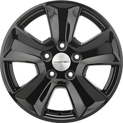 Khomen Wheels KHW1601 (Chery Tiggo 3/Tiggo 3 Pro) 6.5x16 5x108 ET 45 Dia 60.1 Black