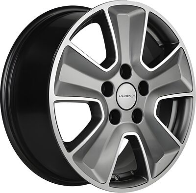 Khomen Wheels KHW1601 (Huyndai/Kia) 6.5x16 5x114.3 ET 43 Dia 67.1 Gray-FP