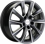 Khomen Wheels KHW1604 (Kamiq/Rapid/Scala) 6x16 5x100 ET 38 Dia 57.1 Gray-FP