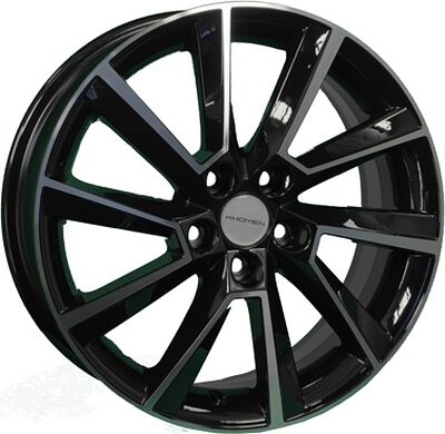 Khomen Wheels KHW1604 (Prius) 6x16 5x100 ET 40 Dia 54.1 Black-FP