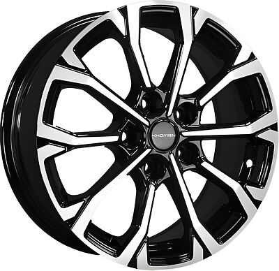 Khomen Wheels KHW1605 (MB C-Class) 6.5x16 5x112 ET 40 Dia 66.6 Gray-FP