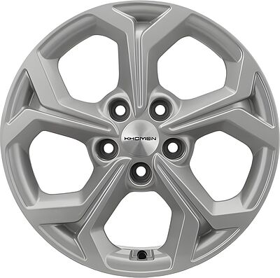 Khomen Wheels KHW1606 Toyota/Suzuki 6.5x16 5x114.3 ET 45 Dia 60.1 F-Silver