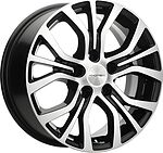 Khomen Wheels KHW1608 (Mitsubishi) 6.5x16 5x114.3 ET 46 Dia 67.1 Black-FP Khomen Wheels KHW1608 (Mitsubishi) 6.5x16 5x114.3 ET 46 Dia 67.1 Black-FP