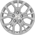 Khomen Wheels KHW1608 (Mitsubishi) 6.5x16 5x114.3 ET 46 Dia 67.1 F-Silver Khomen Wheels KHW1608 (Mitsubishi) 6.5x16 5x114.3 ET 46 Dia 67.1 F-Silver
