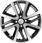 Khomen Wheels KHW1609 (Vesta/Largus) 6x16 4x100 ET 50 Dia 60.1 Black-FP Khomen Wheels KHW1609 (Vesta/Largus) 6x16 4x100 ET 50 Dia 60.1 Black-FP
