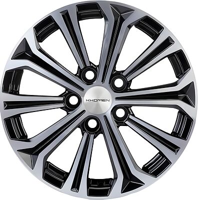 Khomen Wheels KHW1610 (Astra) 6.5x16 5x115 ET 41 Dia 70.2 Black-FP