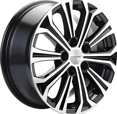 Khomen Wheels KHW1610 Fluence/Juke 6.5x16 5x114.3 ET 47 Dia 66.1 Black-FP