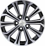Khomen Wheels KHW1610 (Octavia) 6.5x16 5x112 ET 50 Dia 57.1 Black-FP