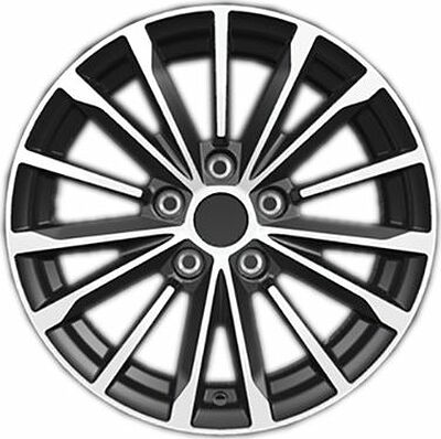 Khomen Wheels KHW1611 (Action) 6.5x16 5x112 ET 39.5 Dia 66.6 Gray-FP