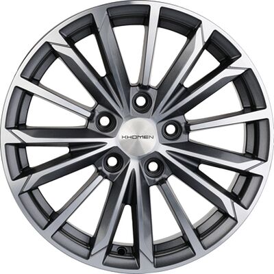 Khomen Wheels KHW1611 (Changan CS35) 6.5x16 5x110 ET 46 Dia 63.3 Gray-FP
