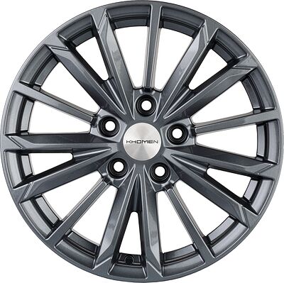 Khomen Wheels KHW1611 6.5x16 5x108 ET 50 Dia 63.3 GRAY