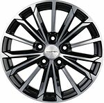 Khomen Wheels KHW1611 (Qashqai) 6.5x16 5x114.3 ET 40 Dia 66.1 Black-FP Khomen Wheels KHW1611 (Qashqai) 6.5x16 5x114.3 ET 40 Dia 66.1 Black-FP