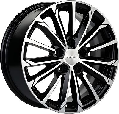 Khomen Wheels KHW1611 Toyota/Suzuki 6x16 5x114 ET 45 Dia 60 Black-FP