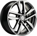 Khomen Wheels KHW1612 (Civic) 6.5x16 5x114.3 ET 41 Dia 64.1 Gray-FP