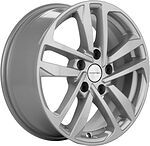 Khomen Wheels KHW1612 (Polo) 6.5x16 5x100 ET 39 Dia 57.1 F-Silver Khomen Wheels KHW1612 (Polo) 6.5x16 5x100 ET 39 Dia 57.1 F-Silver
