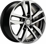 Khomen Wheels KHW1612 (Qashqai/Tiida) 6.5x16 5x114.3 ET 40 Dia 66.1 Gray-FP Khomen Wheels KHW1612 (Qashqai/Tiida) 6.5x16 5x114.3 ET 40 Dia 66.1 Gray-FP