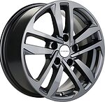 Khomen Wheels KHW1612 Toyota/Suzuki 6.5x16 5x114.3 ET 45 Dia 60.1 Gray Khomen Wheels KHW1612 Toyota/Suzuki 6.5x16 5x114.3 ET 45 Dia 60.1 Gray