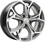 Khomen Wheels KHW1702 (Changan CS35/CS35 Pro) 7x17 5x110 ET 46 Dia 63.3 Gray-FP