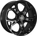 Khomen Wheels KHW1702 (DFM580) 7x17 5x110 ET 45 Dia 67.1 Black