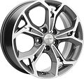 Khomen Wheels KHW1702 (Haval) 7x17 5x114.3 ET 37 Dia 66.5 Gray-FP
