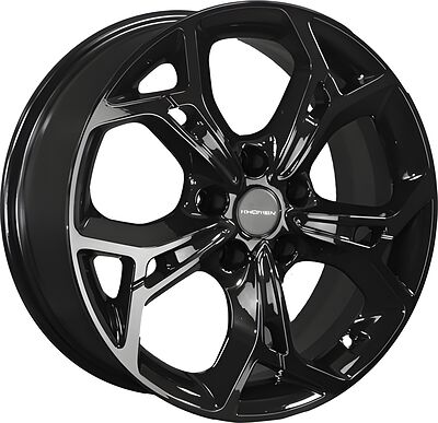 Khomen Wheels KHW1702 (Jolion) 7x17 5x114.3 ET 37 Dia 66.5 Black
