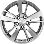 Khomen Wheels KHW1704 (Outlander) 7x17 5x114.3 ET 38 Dia 67.1 Gray-FP